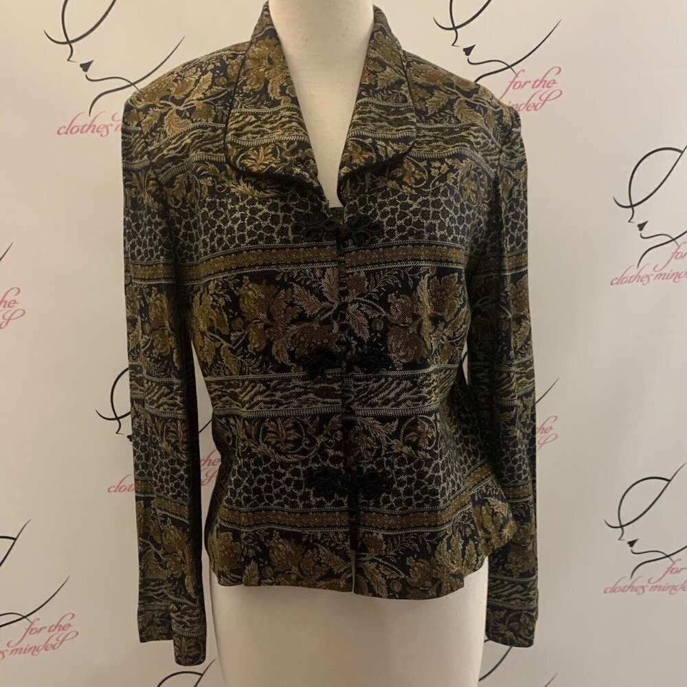 Jessica Howard. Sz 10. Jacket or Shirt. Frog Closure. Long Sleeve. Cotton.  B39